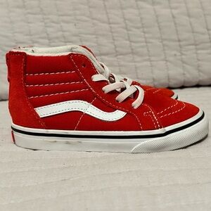 Toddler Red Vans